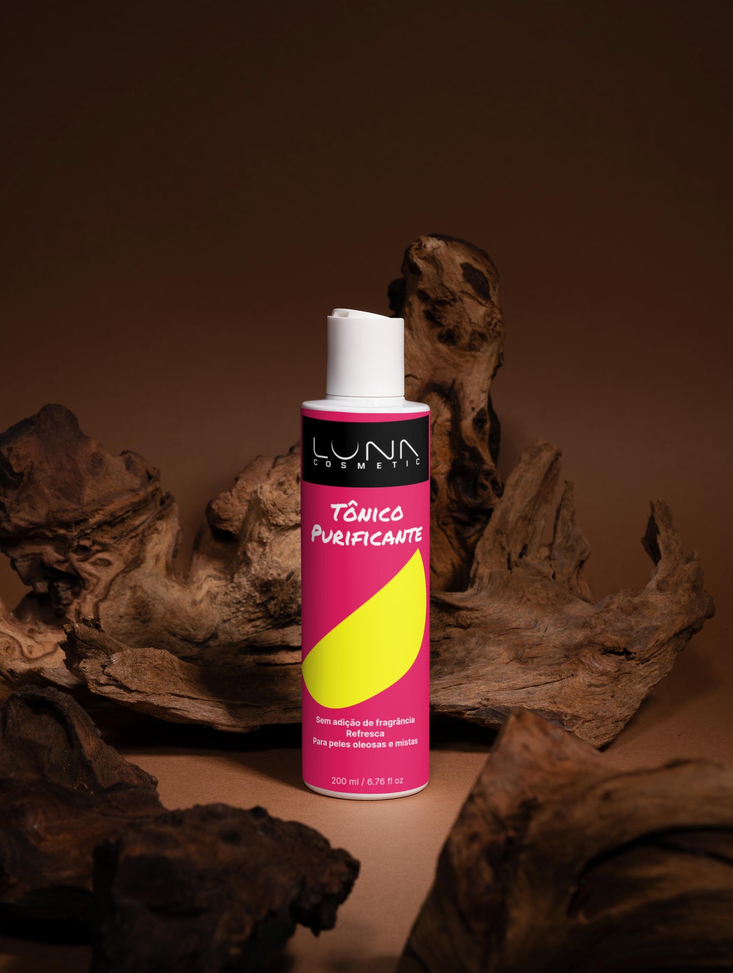 🌿 Tónico Facial Purificante Multiuso – Equilíbrio e Frescor Instantâneo – Luna Cosmetics