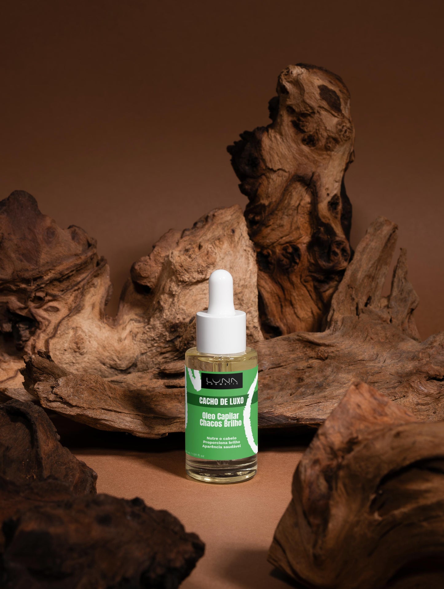✨ Óleo Capilar Cacho Brilhante