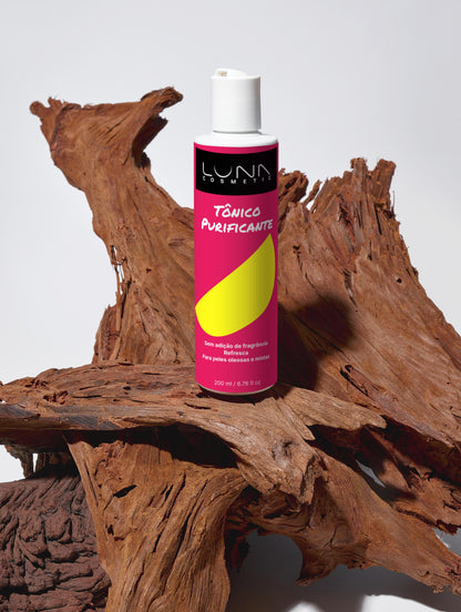 🌿 Tónico Facial Purificante Multiuso – Equilíbrio e Frescor Instantâneo – Luna Cosmetics