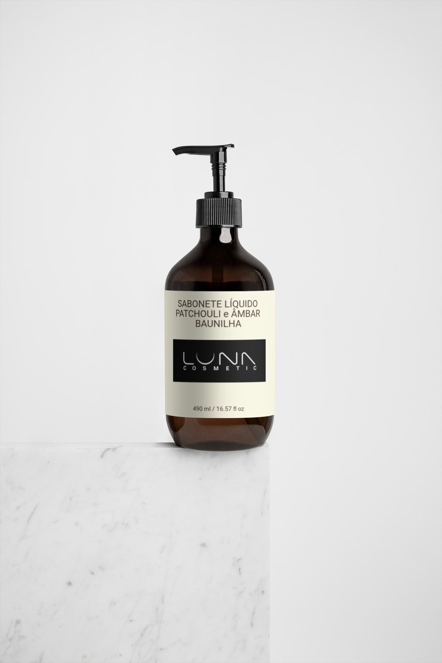 🌿 Sabonete Líquido Corporal Luxuoso – Baunilha Doce & Âmbar