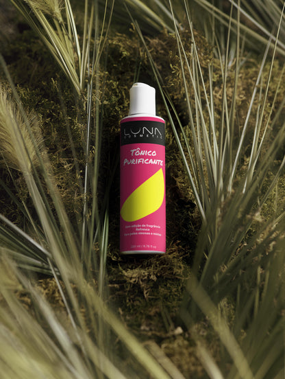 🌿 Tónico Facial Purificante Multiuso – Equilíbrio e Frescor Instantâneo – Luna Cosmetics