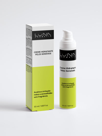 🌿 Hidratante Pele Sensível – Conforto e Proteção Diária