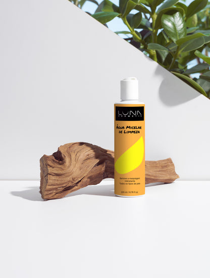 🌿 Desmaquilhante Hidratante com Ácido Hialurónico – Luna Cosmetics