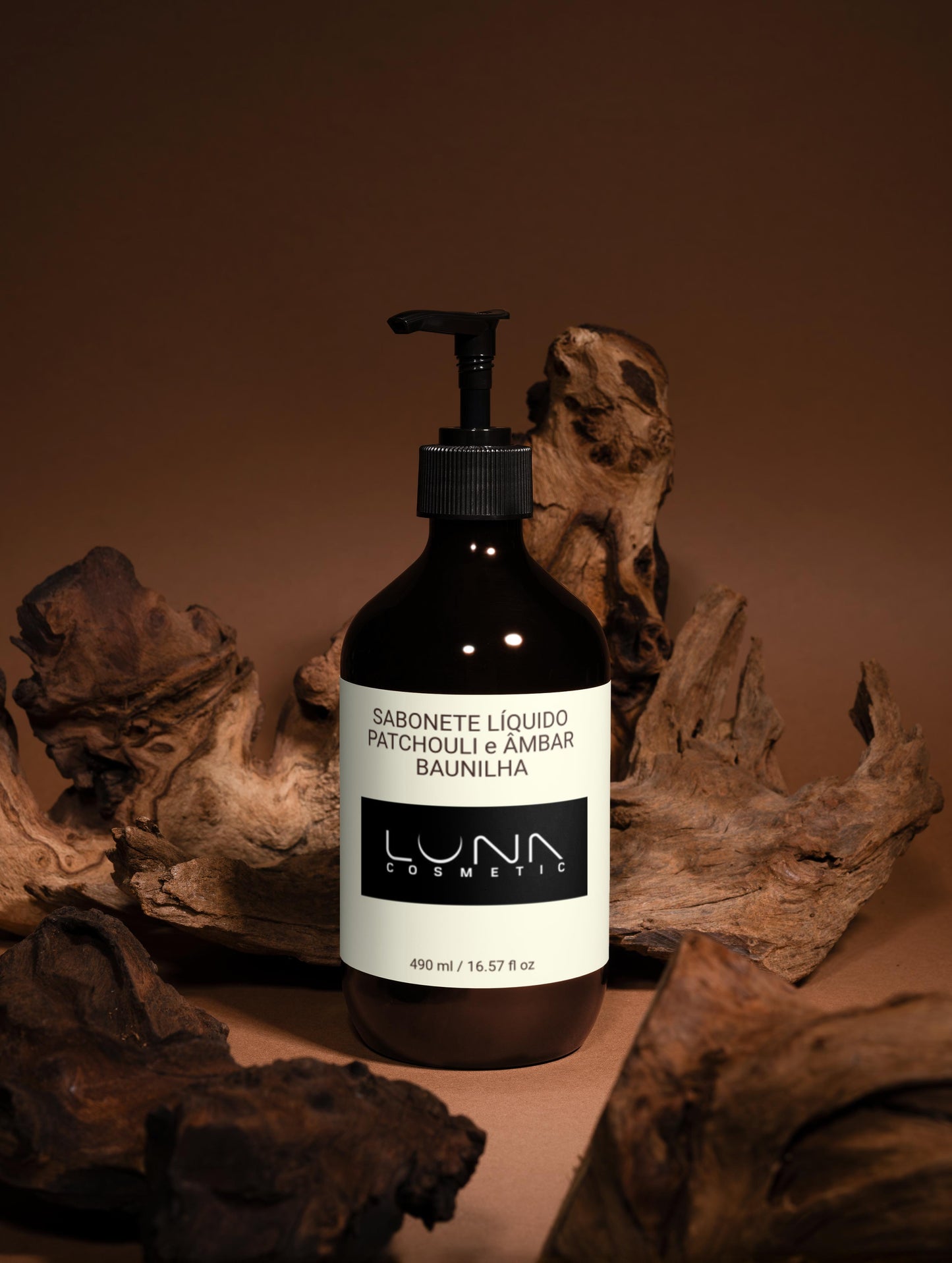 🌿 Sabonete Líquido Corporal Luxuoso – Baunilha Doce & Âmbar