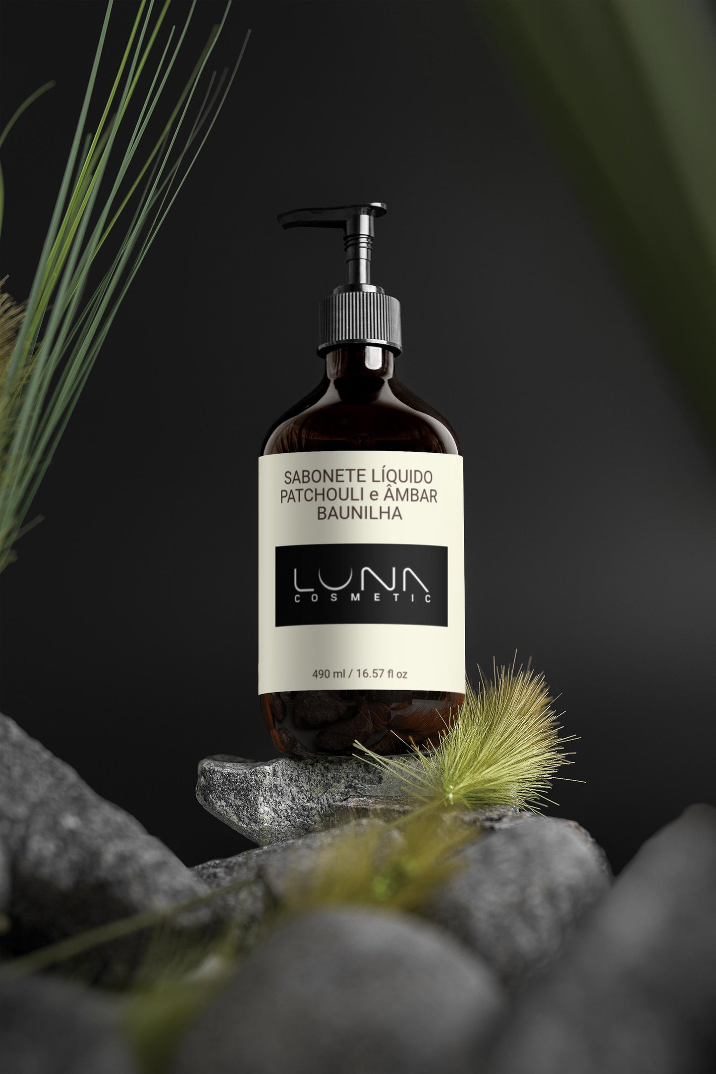 🌿 Sabonete Líquido Corporal Luxuoso – Baunilha Doce & Âmbar