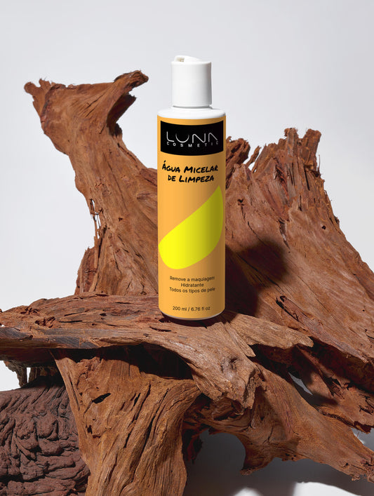 🌿 Desmaquilhante Hidratante com Ácido Hialurónico – Luna Cosmetics